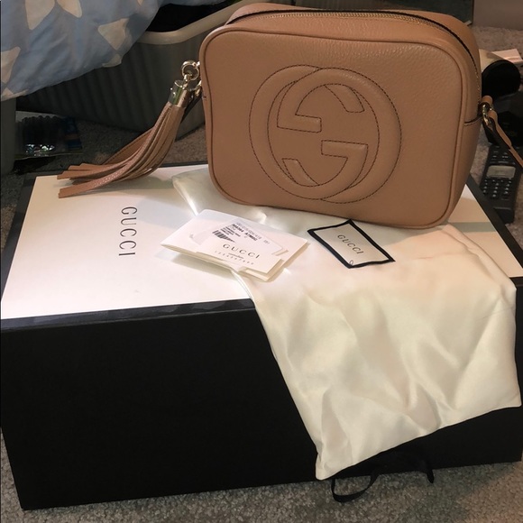 Gucci Handbags - AUTHENTIC NWT Gucci Soho Small Leather Disco Bag